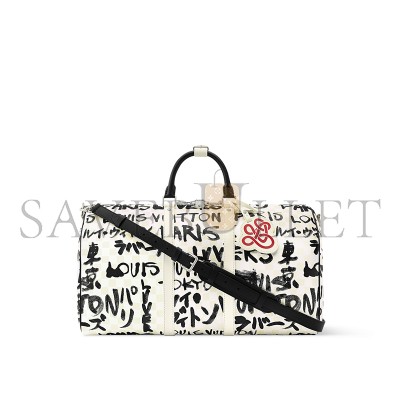 LOUIS VUITTON KEEPALL BANDOULIÈRE 50 N40804 (50*29*23cm) LOUIS VUITTON KEEPALL BANDOULIÈRE 50 N40804 (50*29*23cm)